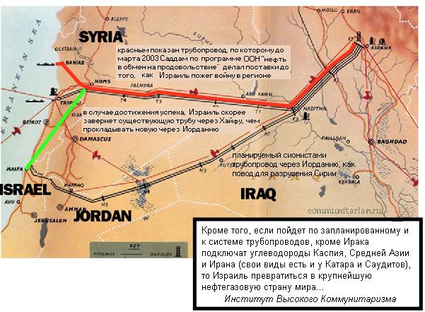 Сирия, Израиль, трубопроводы.JPG